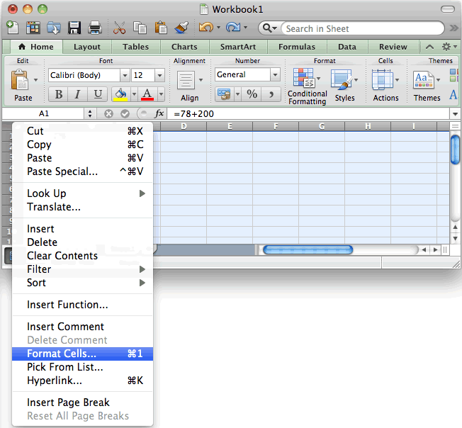 excel for mac edit cell f2